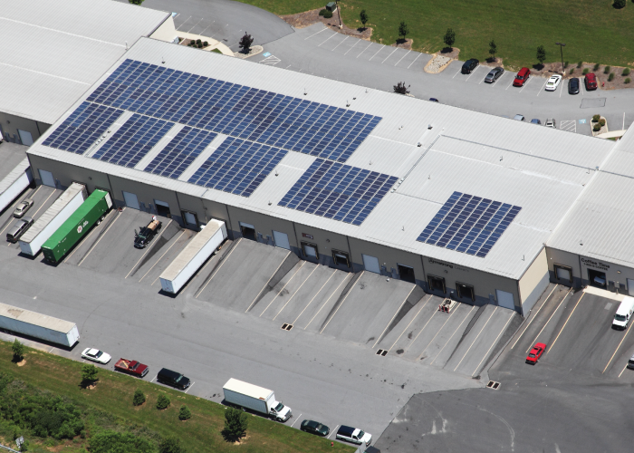 lower allen business center solar panels